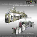 Automatic web-fed rotatry die cutting production line